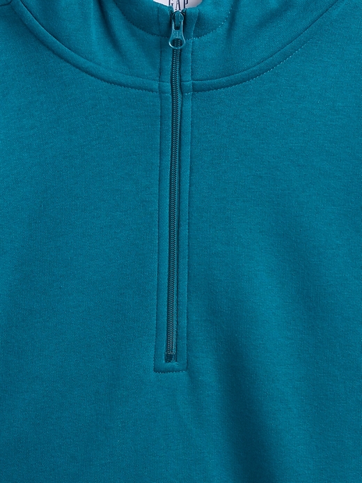 Image number 3 showing, Kids Relaxed Half-Zip Fleece Hoodie