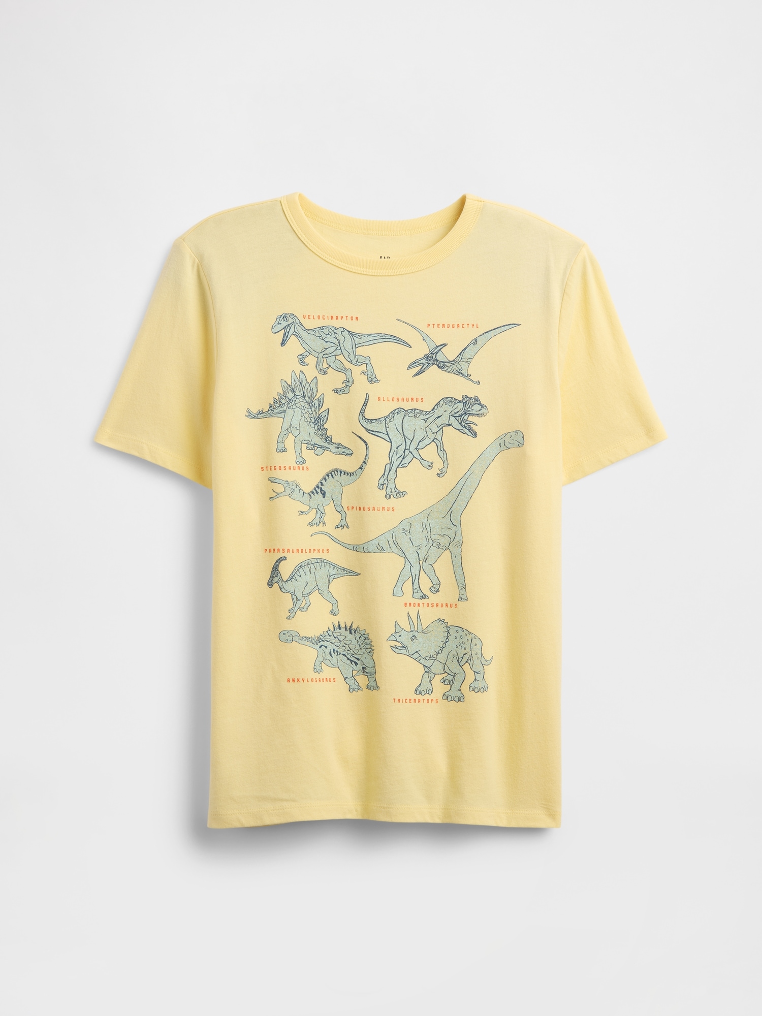 Kids Graphic T-Shirt - Yellow