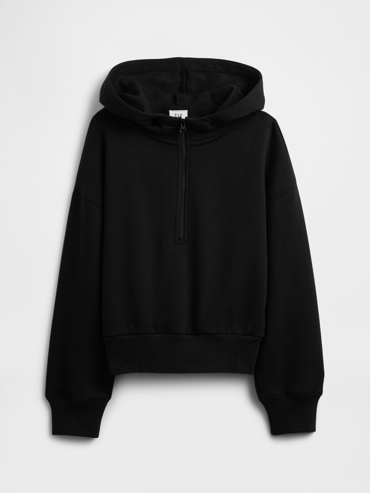 Kids Relaxed Half-Zip Fleece Hoodie