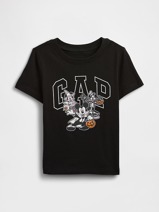 Image number 1 showing, babyGap &#215 Disney Mickey Mouse Halloween Logo T-Shirt