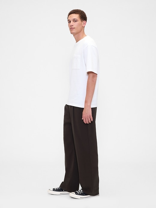 Image number 4 showing, Relaxed Pleated Trousers