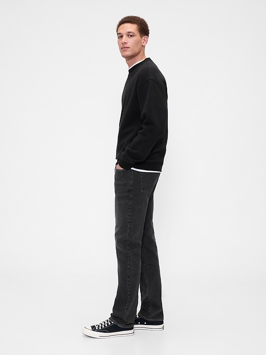 Image number 4 showing, GapFlex Straight Jeans