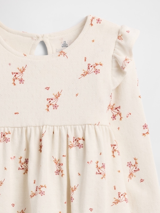 Image number 3 showing, Baby Pointelle Two-Piece Outfit Set