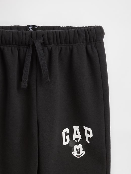 Image number 3 showing, babyGap &#215 Disney Mickey Mouse Relaxed Logo Pull-On Joggers