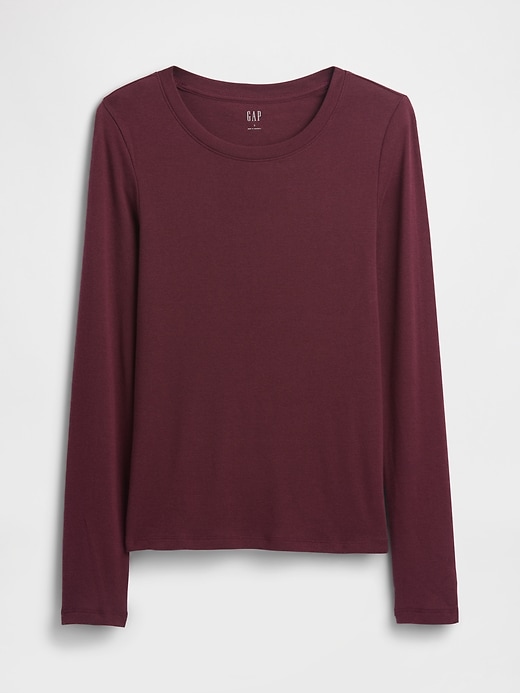 Image number 5 showing, Modern Ribbed Crewneck T-Shirt