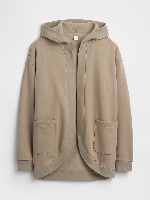 Image number 5 showing, Oversized Open-Front Hoodie