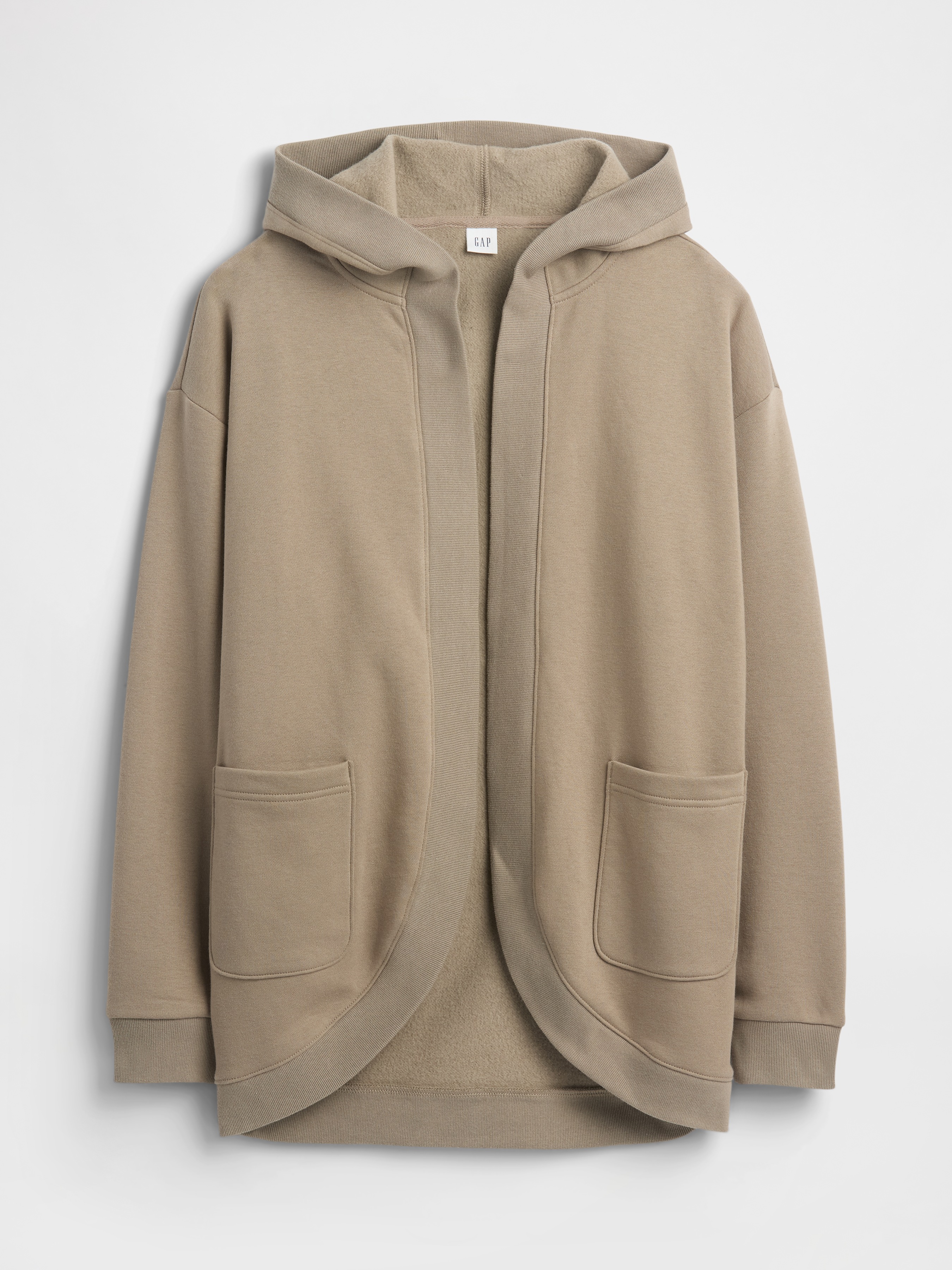 Oversized Open-Front Hoodie | Gap Factory
