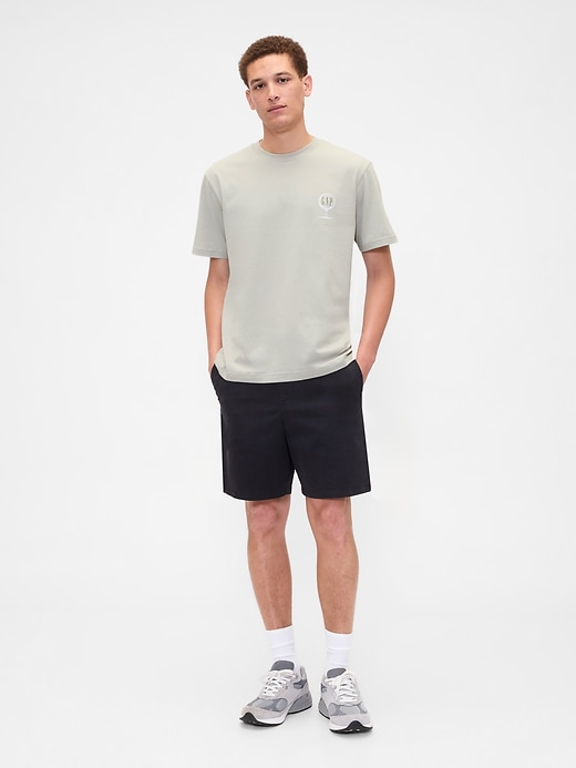 Image number 3 showing, Everyday Soft Relaxed Gap Graphic T-Shirt