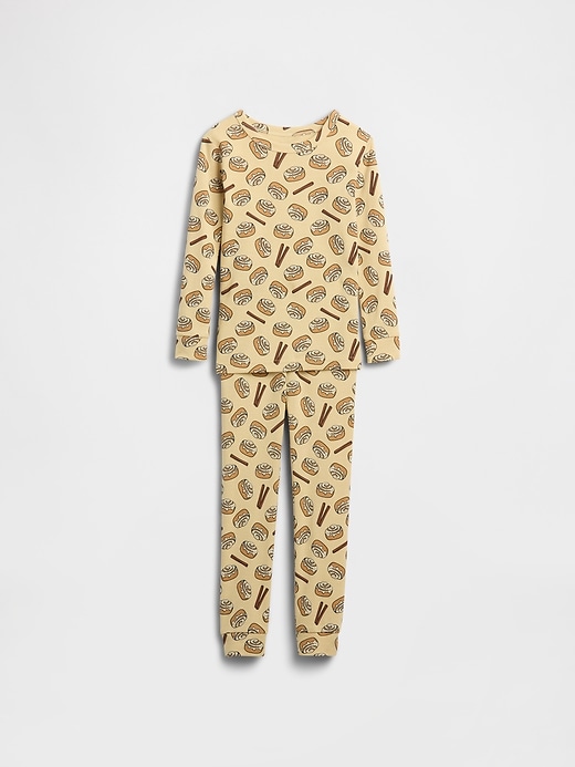 Image number 1 showing, babyGap 100% Organic Cotton Cinnamon Roll PJ Set