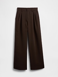 パンツ GLITTY TWEED FLARE EASY TROUSERS GLITTY TWEED FLARE EASY TROUSERS
