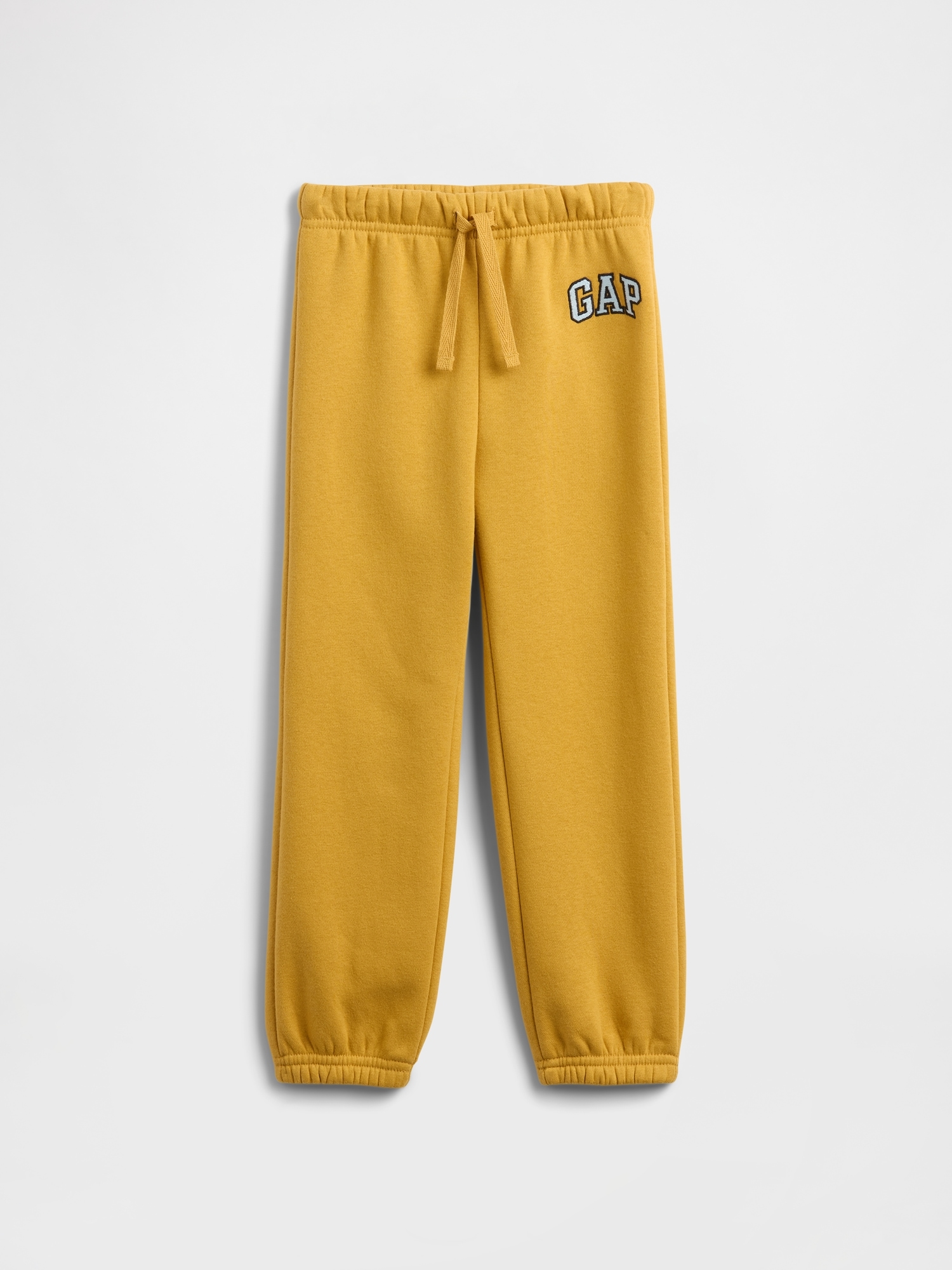babyGap Relaxed Logo Pull-On Joggers - Yellow