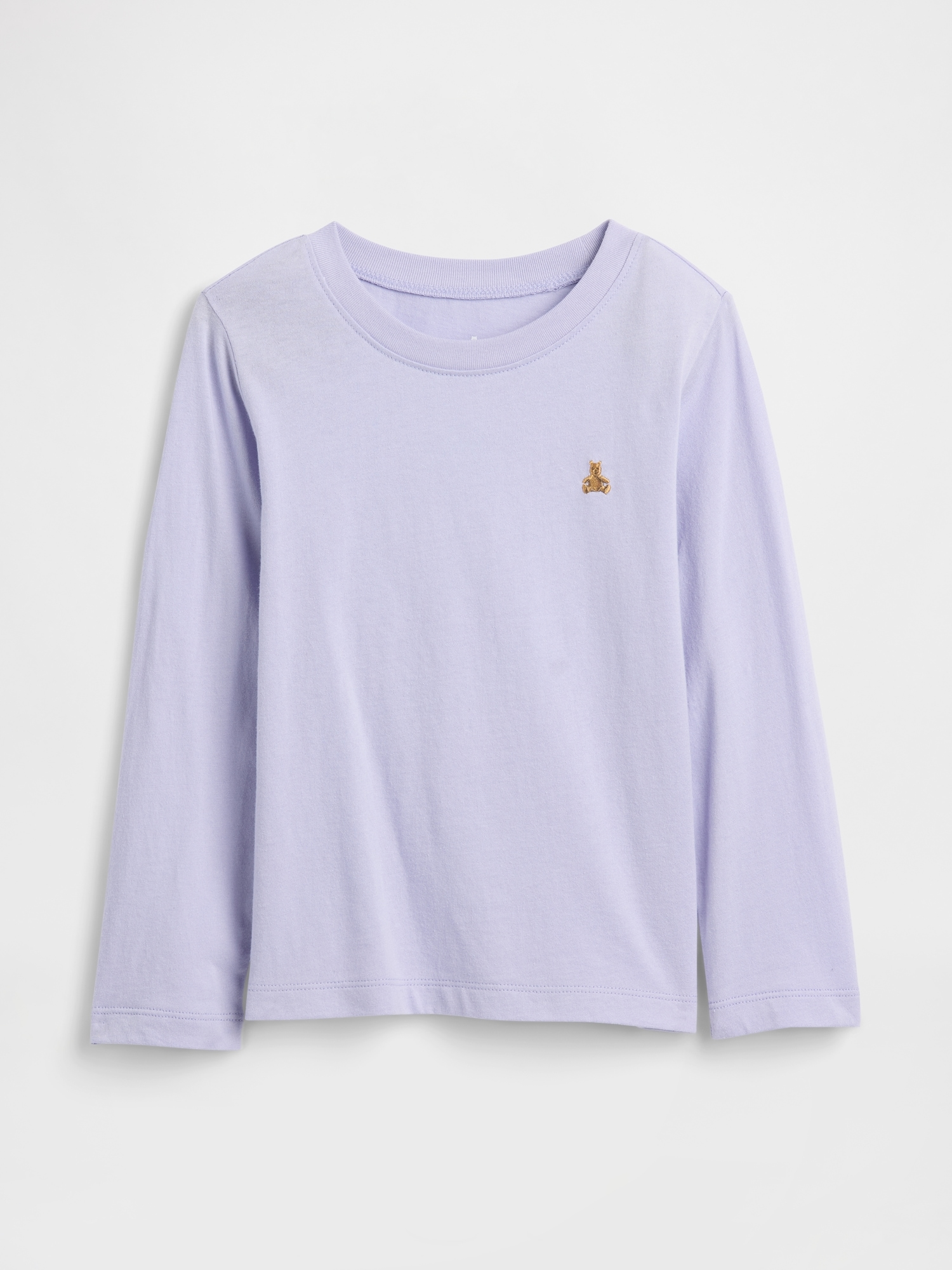 babyGap Brannan Bear Crewneck T-Shirt - Purple Orchid