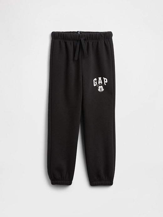 Image number 1 showing, babyGap &#215 Disney Mickey Mouse Relaxed Logo Pull-On Joggers