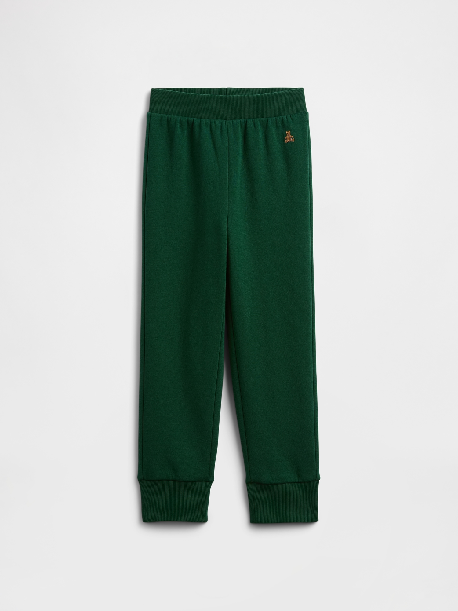 babyGap Pull-On Fleece Joggers - Green