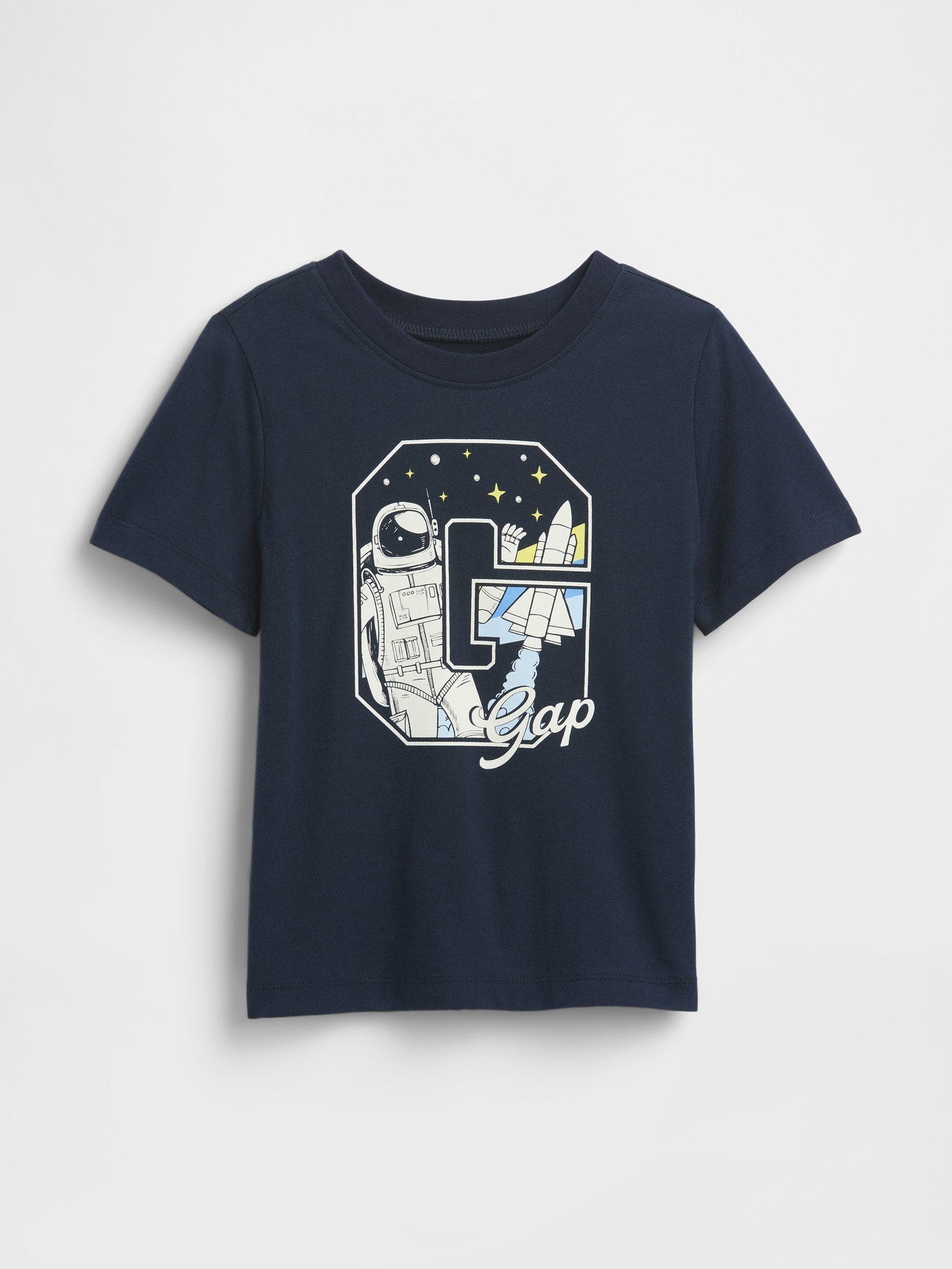 babyGap Graphic T-Shirt - Tapestry Navy Astronaut