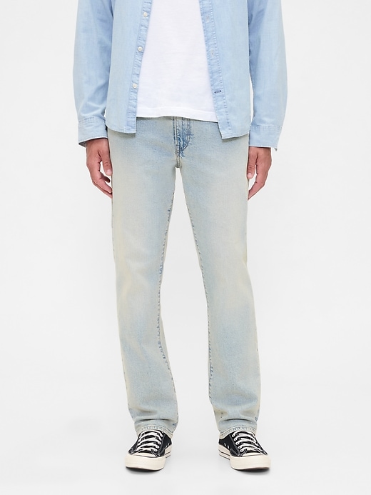 Image number 3 showing, GapFlex Straight Jeans