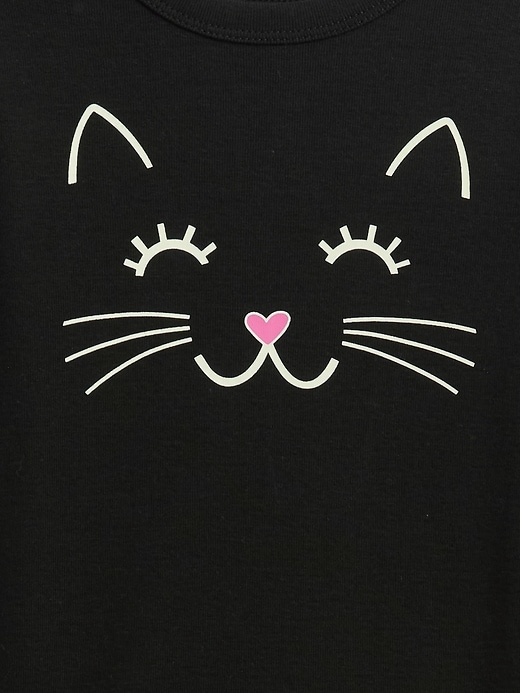 Image number 3 showing, Kids & babyGap 100% Organic Cotton Kitty PJ Set