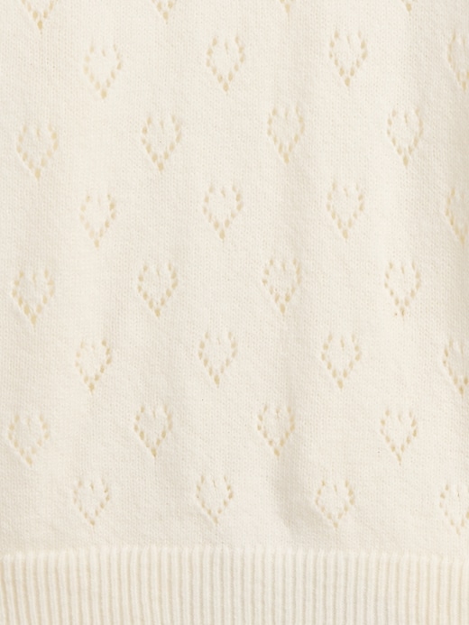 Image number 3 showing, babyGap CashSoft Pointelle Crewneck Cardigan