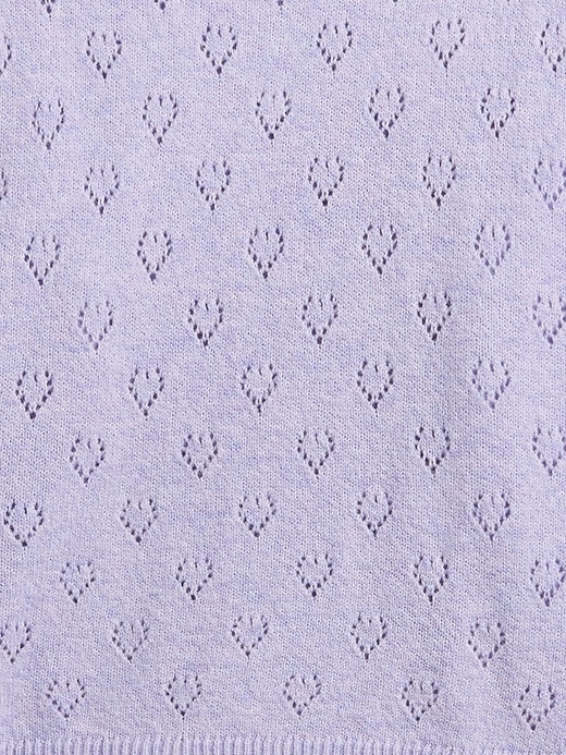 Image number 3 showing, babyGap CashSoft Pointelle Crewneck Cardigan