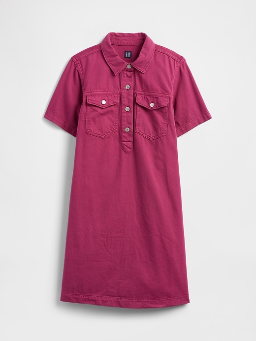 Image number 6 showing, Relaxed Denim Mini Dress
