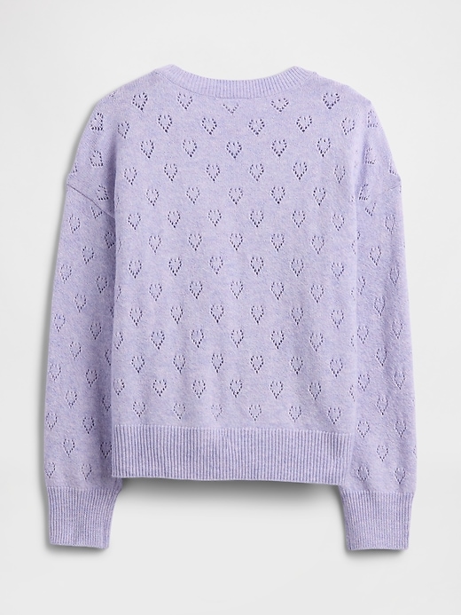 Image number 2 showing, babyGap CashSoft Pointelle Crewneck Cardigan