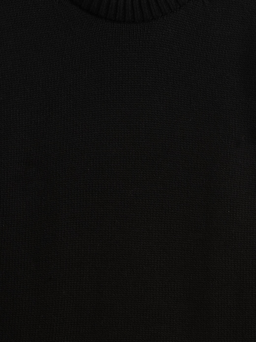 Image number 4 showing, Relaxed Cropped Crewneck Sweater