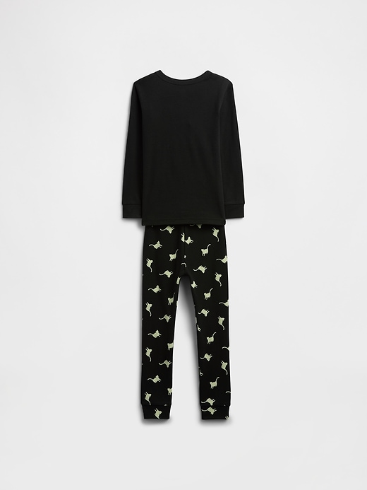 Image number 2 showing, Kids & babyGap 100% Organic Cotton Kitty PJ Set