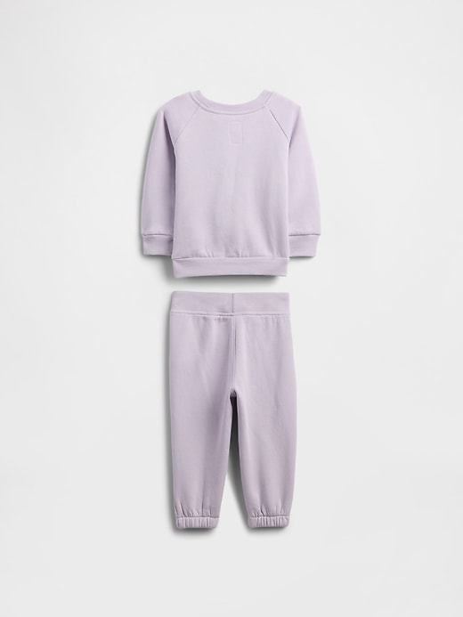 Image number 2 showing, Baby Fleece Two-Piece Outfit Set