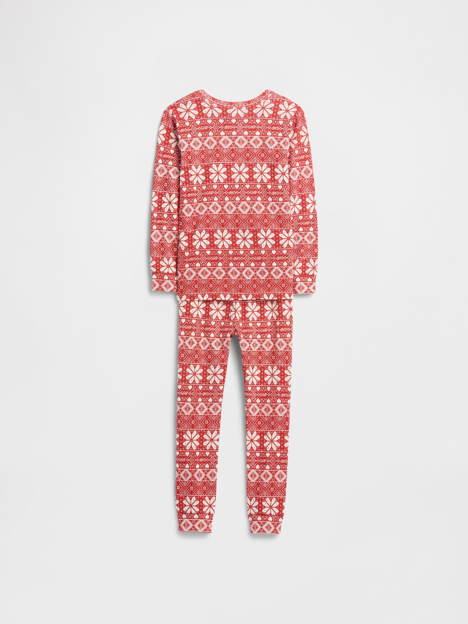 Gap Factory Babygap 100% Organic Cotton Holiday Pj Set In Multi