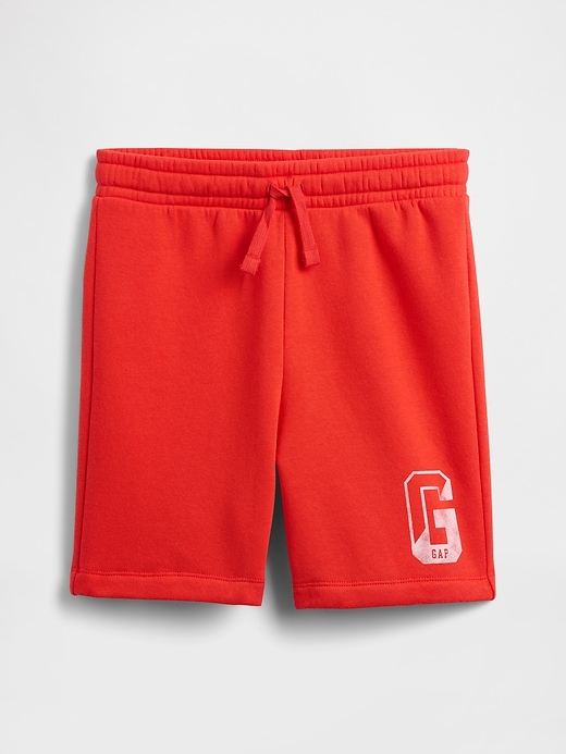 Image number 1 showing, Kids Relaxed Gap Logo No-Pocket Pull-On Shorts