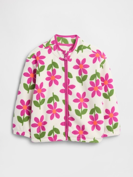 Image number 1 showing, babyGap Print Fleece Zip Sweatshirt