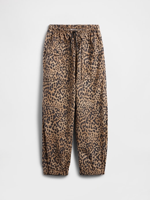 Image number 1 showing, Kids Parachute Cargo Pull-On Pants