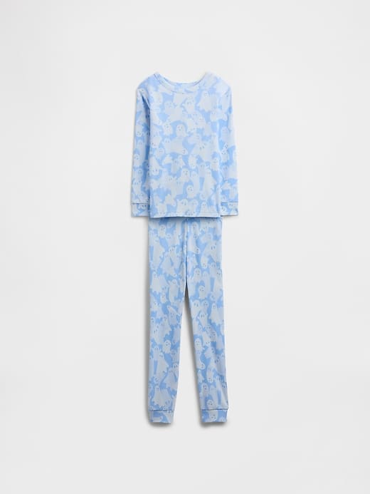 Image number 1 showing, Kids & babyGap 100% Organic Cotton Ghost PJ Set