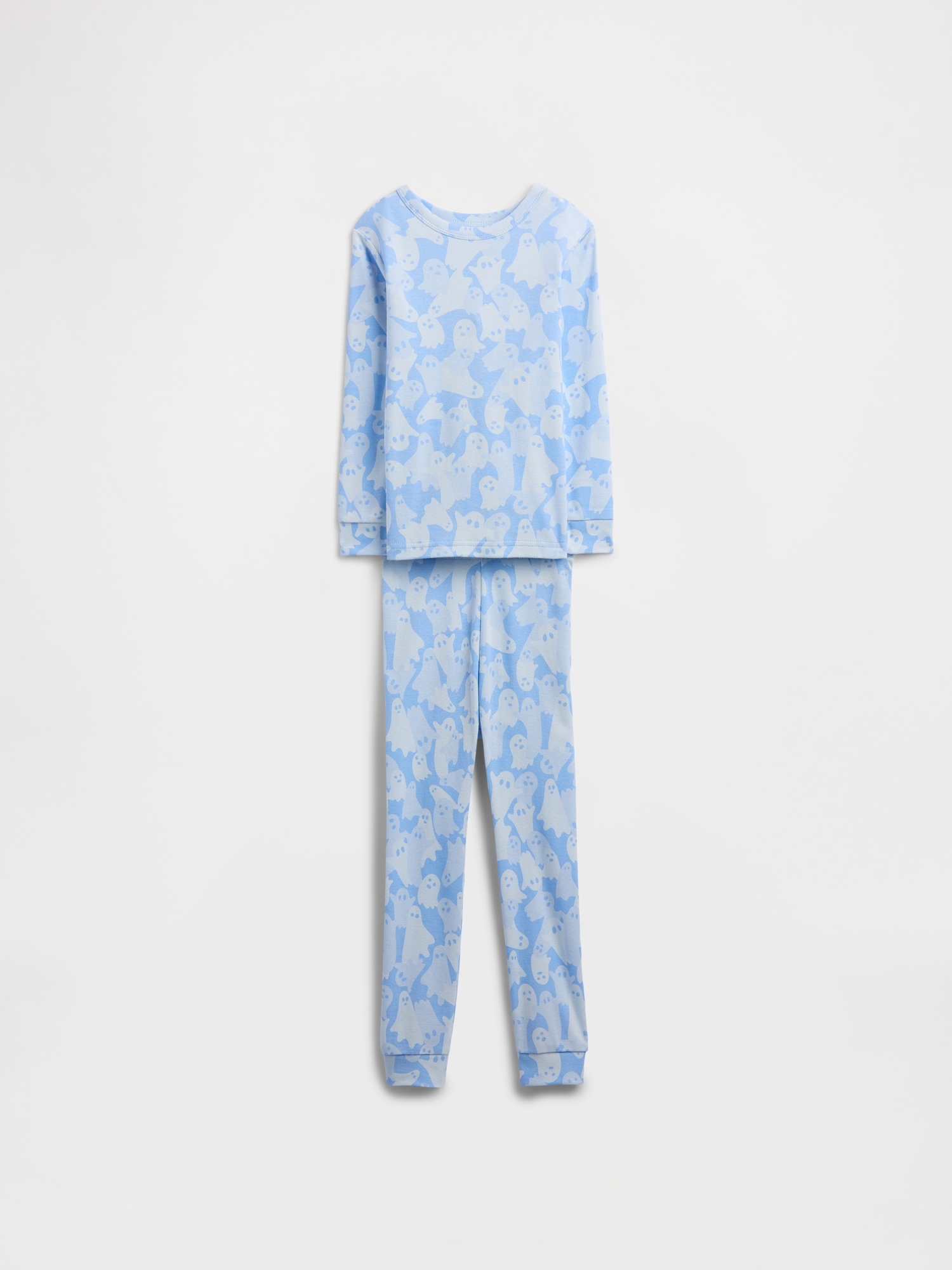 Kids & babyGap 100% Organic Cotton Ghost PJ Set - Blue