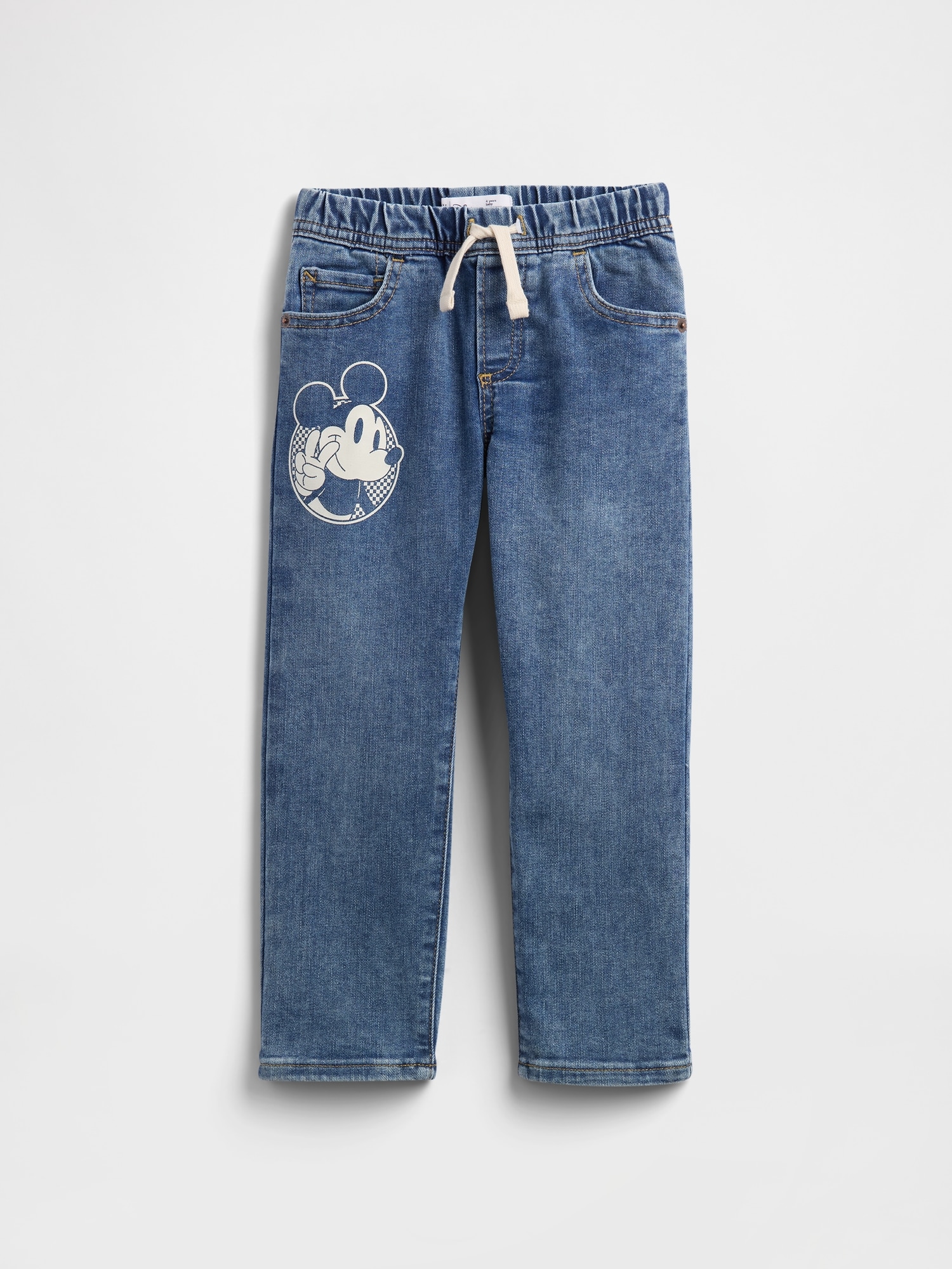 babyGap × Disney Mickey Mouse Slim Pull-On Jeans