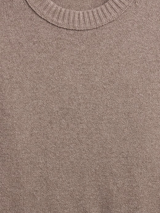 Image number 4 showing, CashSoft Relaxed Crewneck Sweater
