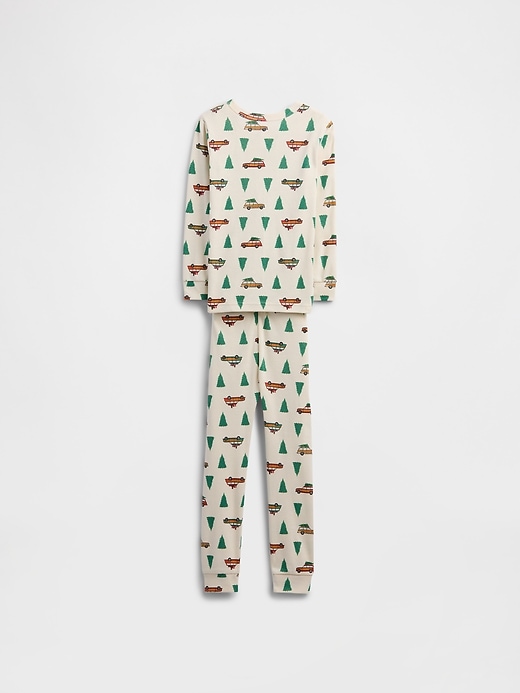 Image number 2 showing, Kids & babyGap 100% Organic Cotton X-Mas Tree PJ Set
