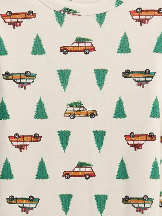Image number 3 showing, Kids & babyGap 100% Organic Cotton X-Mas Tree PJ Set
