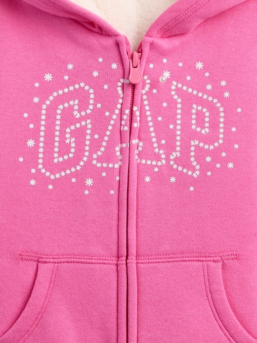 Image number 3 showing, babyGap Sherpa Logo Hoodie