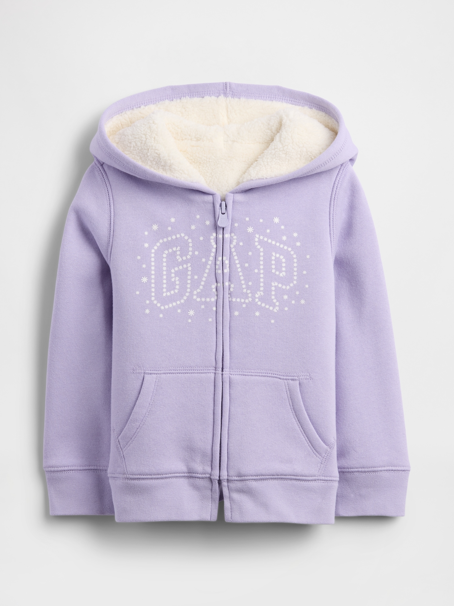 babyGap Sherpa Logo Hoodie