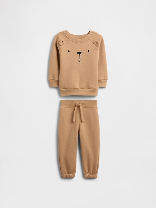 Image number 1 showing, Baby Fleece Two-Piece Outfit Set