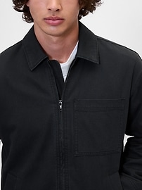 Relaxed Canvas Workwear Jacket
