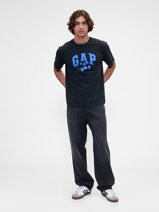 Image number 3 showing, Gap &#215 Disney Mickey Mouse Everyday Soft Relaxed Logo T-Shirt