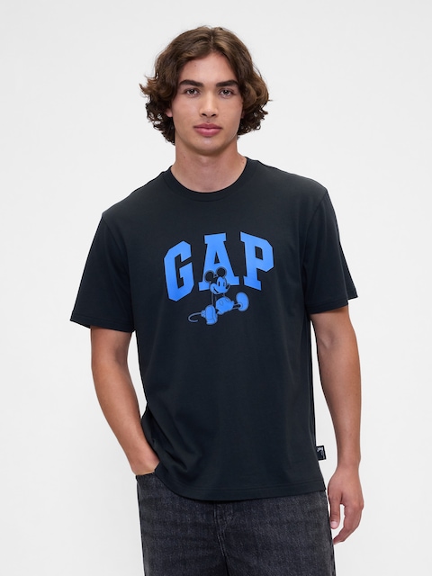 Gap × Disney Mickey Mouse Everyday Soft Relaxed Logo T-Shirt