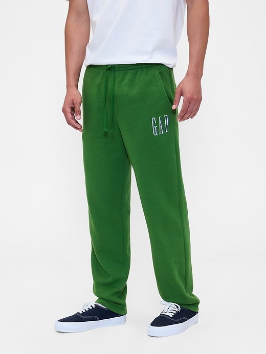 Image number 3 showing, Gap Logo Straight-Leg Sweatpants