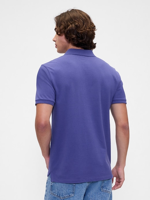 Image number 2 showing, Stretch Pique Polo Shirt