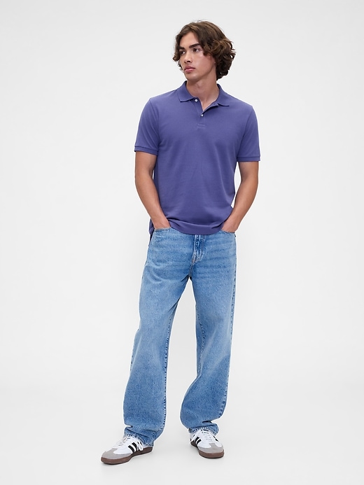 Image number 3 showing, Stretch Pique Polo Shirt