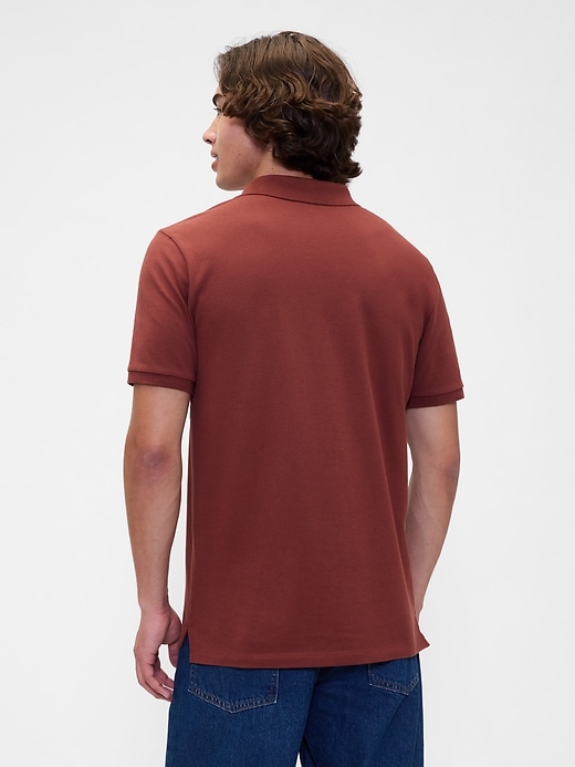Image number 2 showing, Colorblock Stretch Pique Polo Shirt