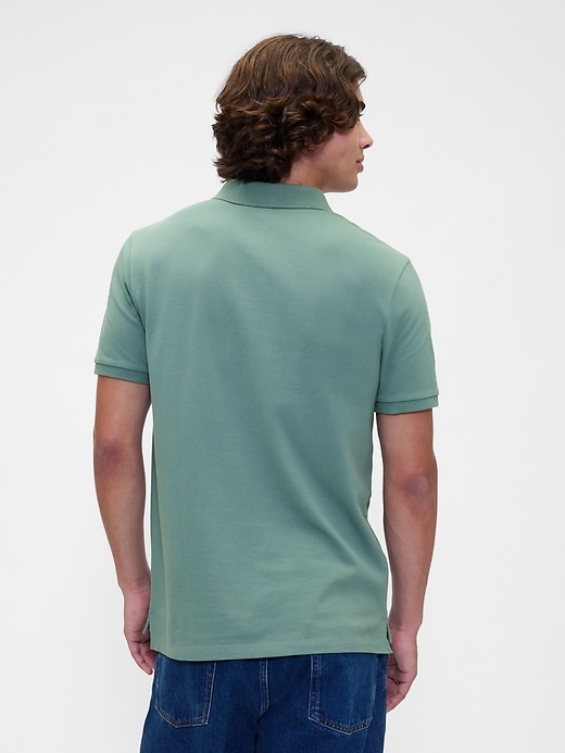 Image number 2 showing, Colorblock Stretch Pique Polo Shirt