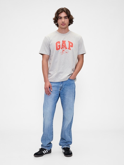 Image number 3 showing, Gap &#215 Disney Mickey Mouse Everyday Soft Relaxed Logo T-Shirt